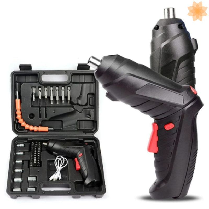 Destornillador Eléctrico PowerFix™ | Kit 47 en 1 para Bricolaje