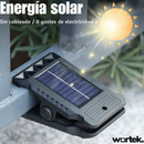 Luz LED Clip con Sensor y Carga Solar – Ilumina sin cables ni enchufes