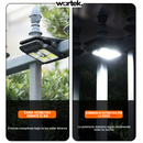 Luz LED Clip con Sensor y Carga Solar – Ilumina sin cables ni enchufes