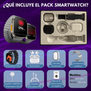 Pack SmartWatch Ultra™ 9 PRO – Potencia, Salud y Deporte en tu Muñeca