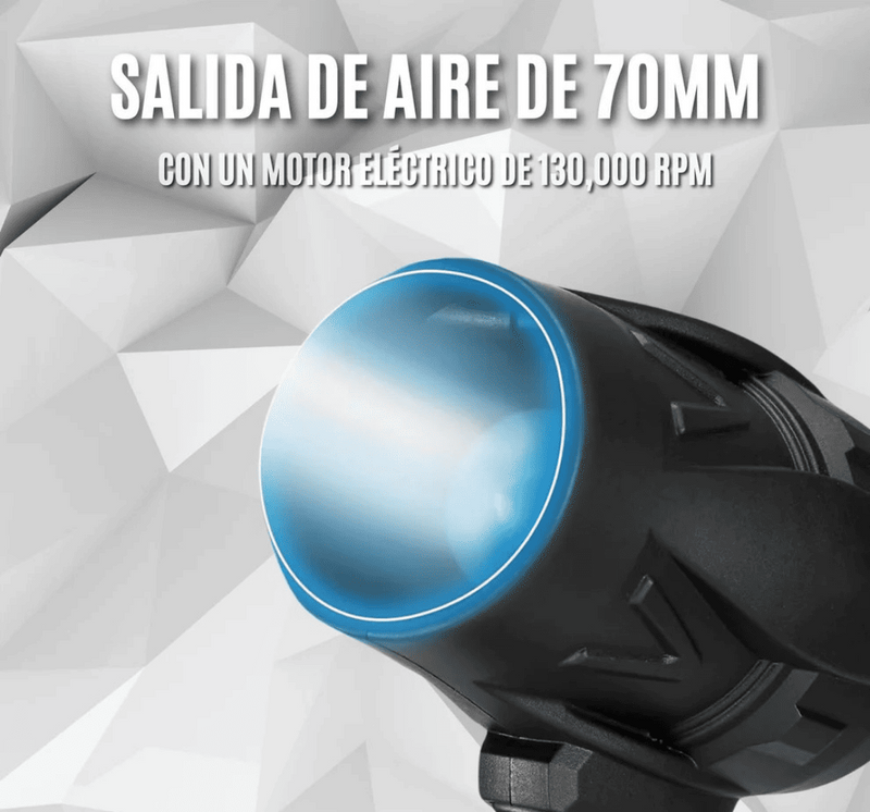 TurboSoplador PRO™ 1500W | 2 Baterías + Maletín GRATIS