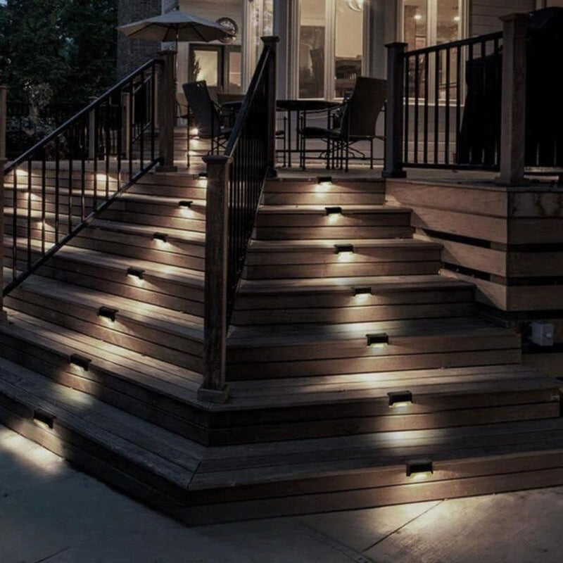 Luz solar para escaleras pack 2und