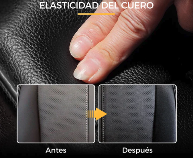✨ Kit Limpieza y Cuidado para Cuero - Limpia, Nutre y Protege en Profundidad Muebles, Asientos de Auto y Más 🚗💼