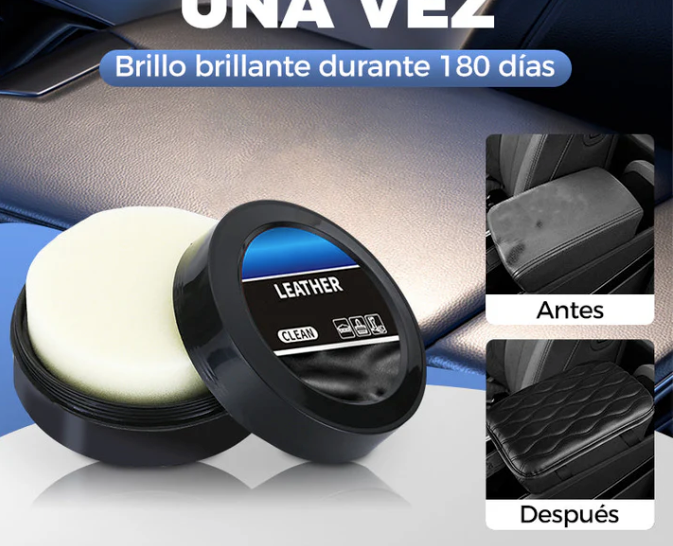 ✨ Kit Limpieza y Cuidado para Cuero - Limpia, Nutre y Protege en Profundidad Muebles, Asientos de Auto y Más 🚗💼