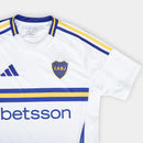 Camisa Boca Juniors Away 2025 s/n° Torcedor Adidas Masculina - Branco+Azul