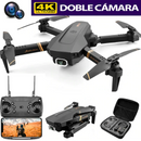 Drofly®️ - Dron con doble cámara Full HD 4K (+2 Baterías y Maletín GRATIS)